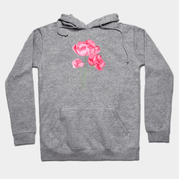 Beautiful rose flower Hoodie by merysam